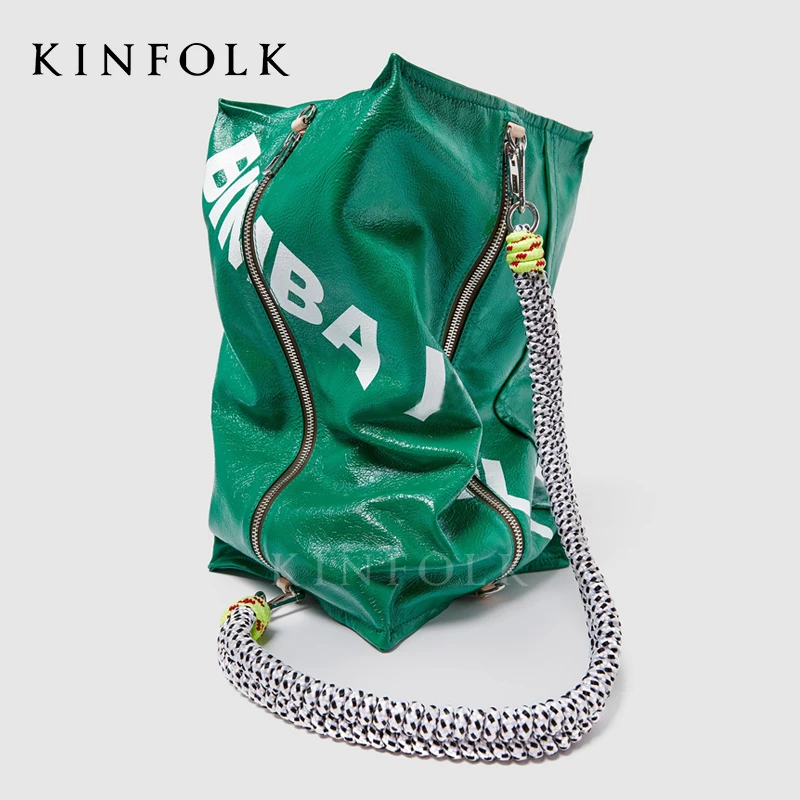 Модный дизайн круглая цепь Pu ромбовидная цилиндрическая Женская Повседневная