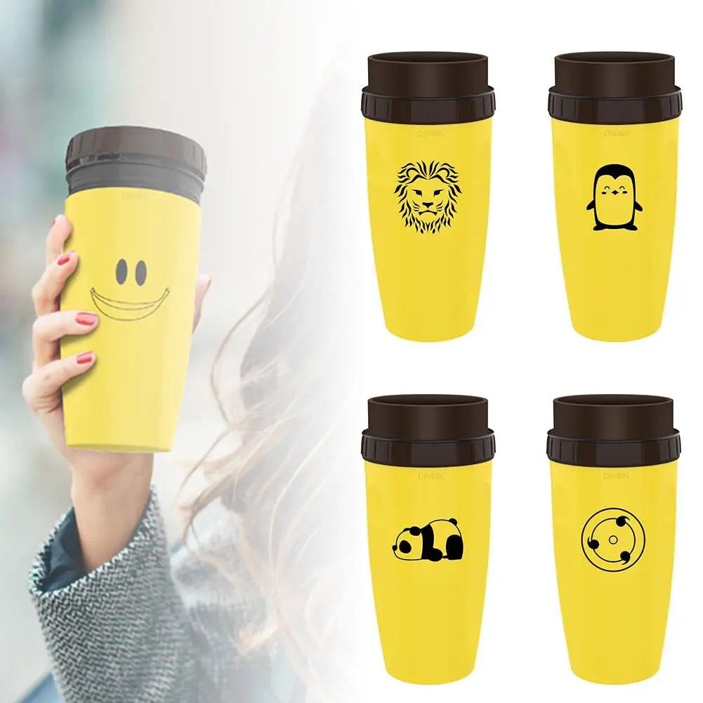 Милая новая портативная вращающаяся многофункциональная чашка для воды кофе с