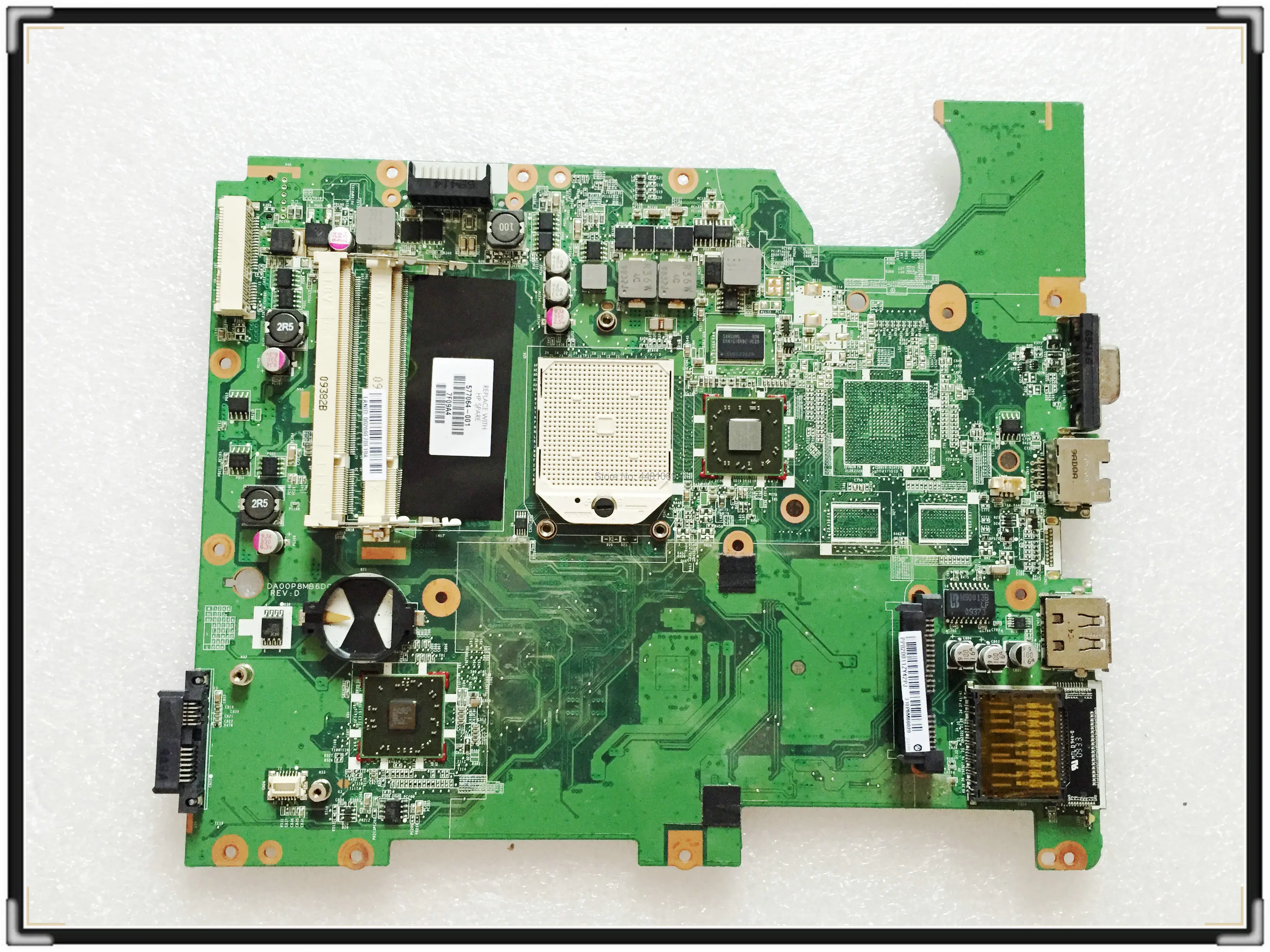 577065 001 577064 для HP G61 CQ61 410US 420US cq61 313us 319WM ноутбук DA0OP8MB6D1 материнская плата|Материнские