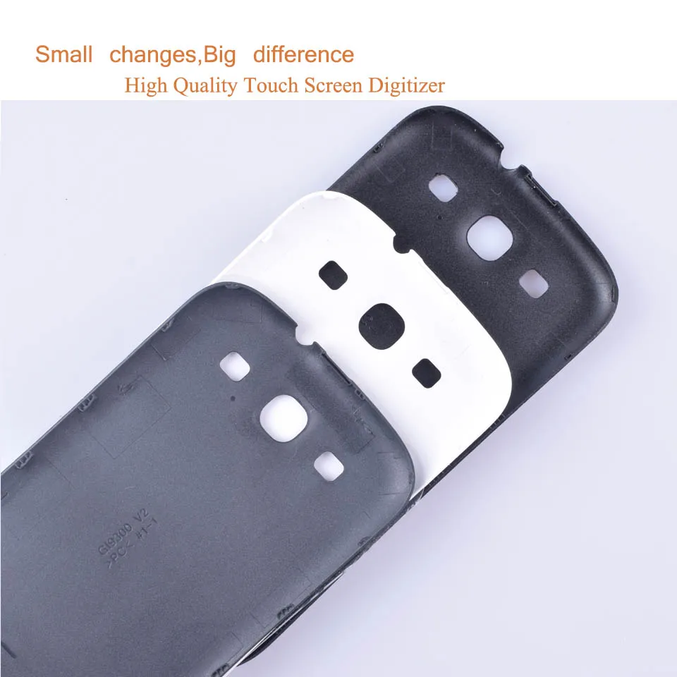 10 шт./лот для Samsung Galaxy S3 i9300 S 3 III 9300 I9305 Крышка батарейного отсека задняя крышка