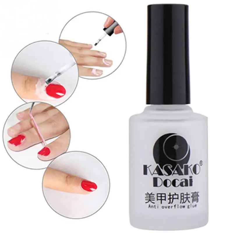 15 мл быстро высыхает защита для кожи пальцев клей 4 цвета жидкость снятия