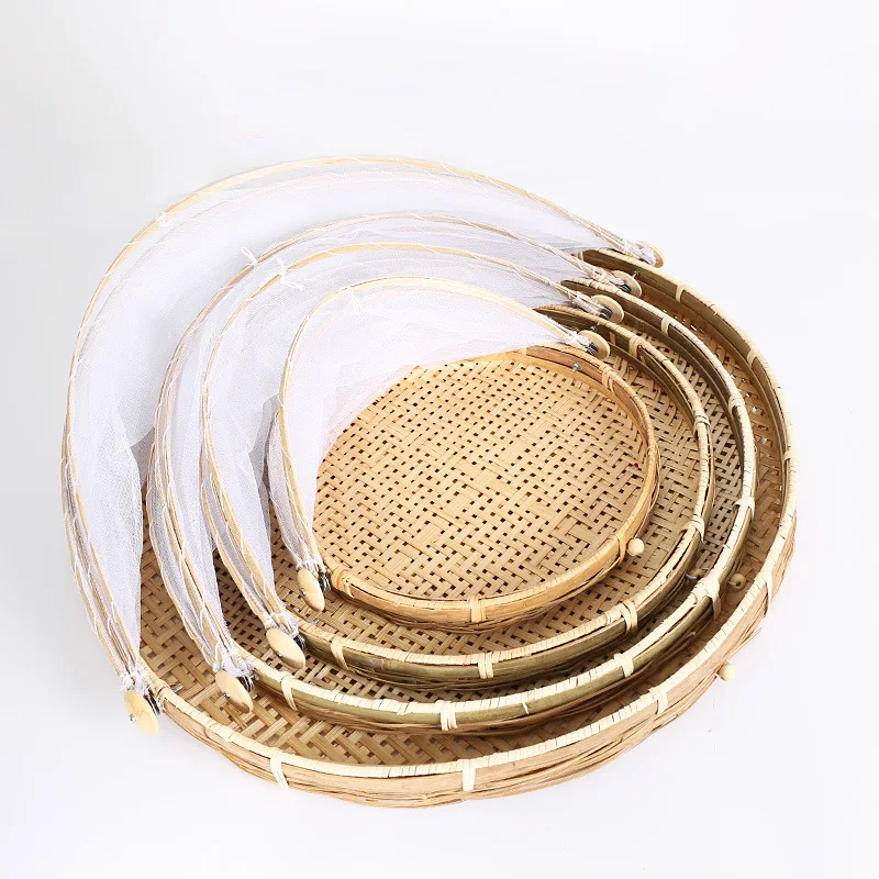 Бамбуковые солнечные очки ручной работы корзина для хранения с анти москитные