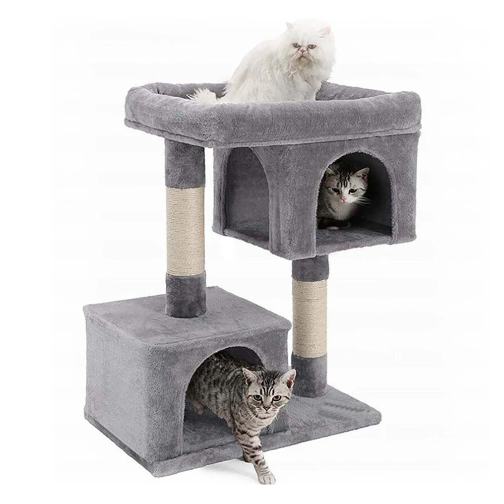 Кошка дерево башня мебель котенок Playhouse Perches платформы лестницы кошка сизаль