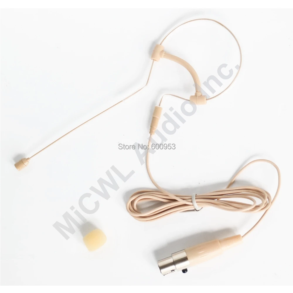 Всенаправленная беспроводная гарнитура с одним ухом микрофон для Shure UR1 BLX SVX ULX SLX
