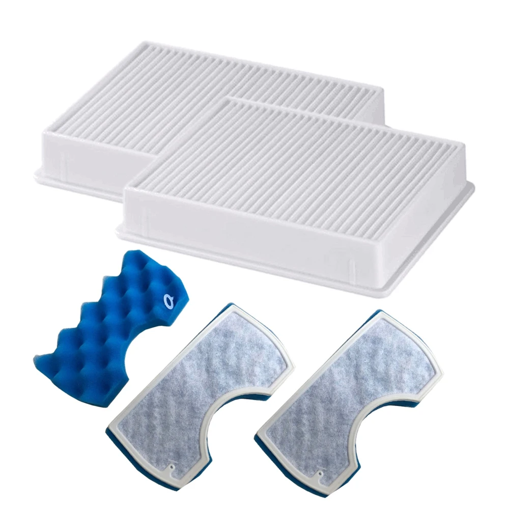 2x Vacuum Cleaner Dust Filter Hepa + 3xSet Of Cotton For Samsung Sc4300 Sc4470 White Vc-B710W | Бытовая техника