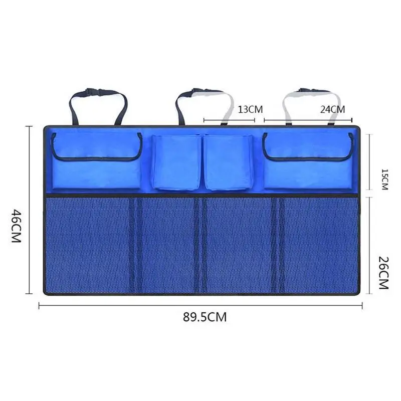 1pc Car Trunk Seat Back Bag Storage Organizer Hanging Bags Big Capacity Multi Pocket Holder | Автомобили и мотоциклы