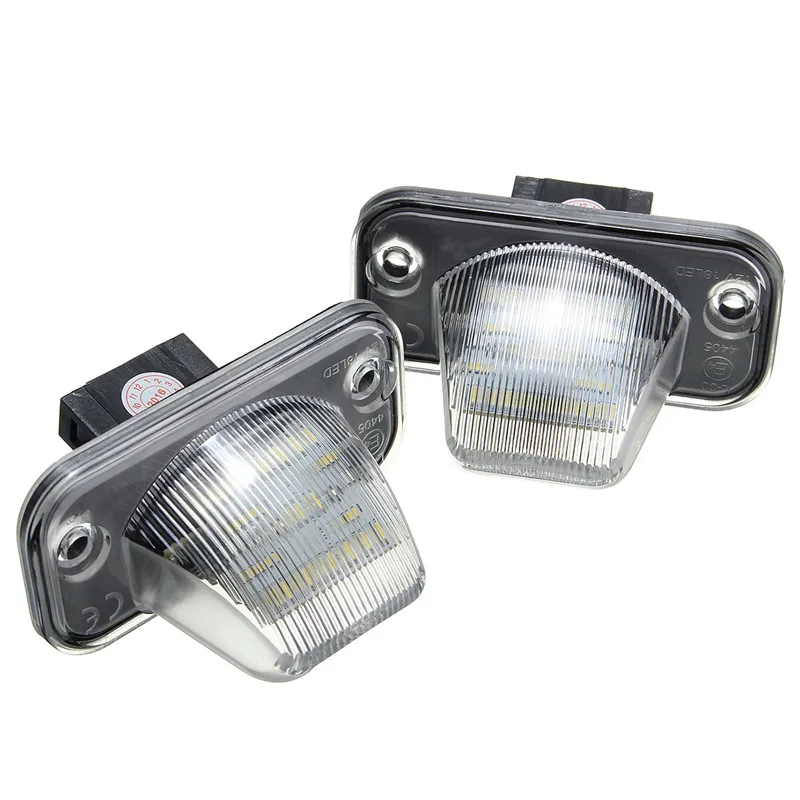 Светодиодный светильник номерного знака 18SMD 2 шт. для VW Transporter T4/Caravelle MK4/Multivan