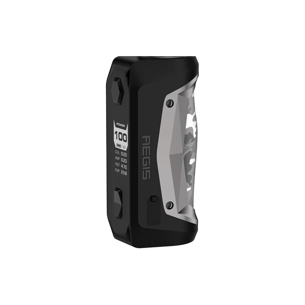 2 шт./лот! Новый оригинальный GeekVape Aegis Solo Mod 100 Вт бокс мод для электронных сигарет