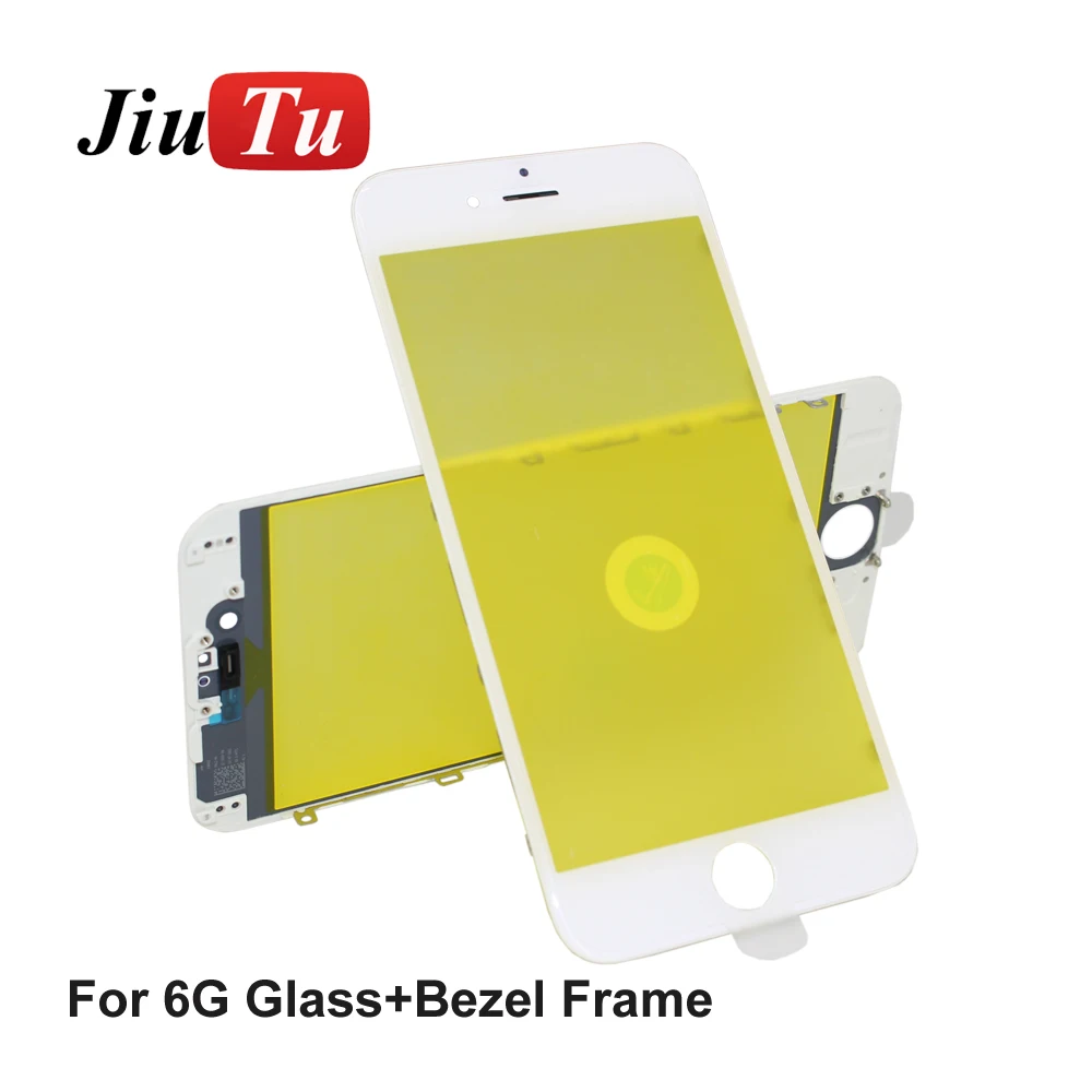 10 шт Холодный пресс передняя стеклянная линза Рамка для iPhone 6/6 Plus/6s 6s Plus/7/7 Plus/8/8 Plus