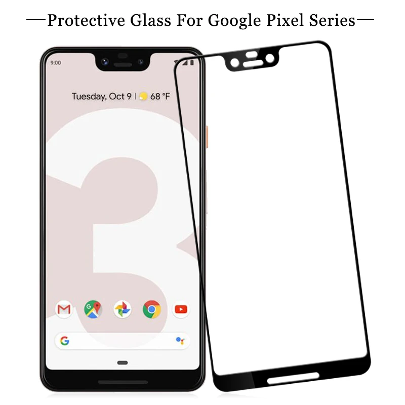 Защитное стекло для Google pixel 2 3 xl закаленное Защита экрана pixel2 pixel3 2xl 3xl защитная