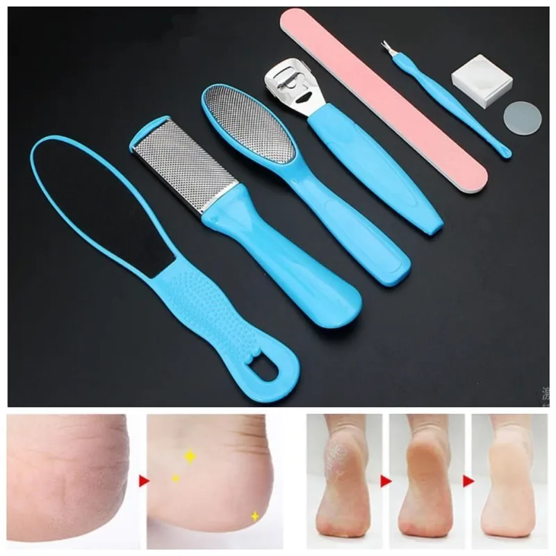 1 Набор инструментов для педикюра и маникюра пилка ног нож инструменты ухода за