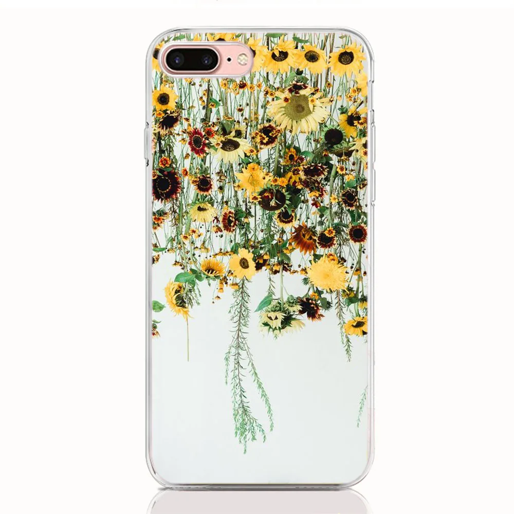 Для One Plus 6 7 6T 5 5T X 3 2 one мягкий Tpu силиконовый чехол с цветком защитный для телефона s