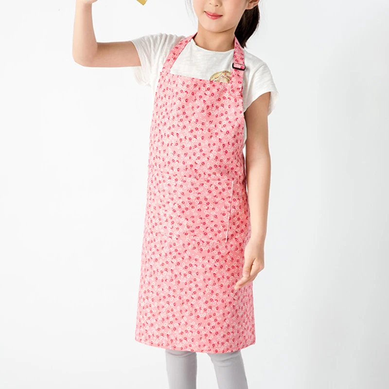 Дети джинсовый фартук Регулируемый кухня пособия по кулинарии Craft книги