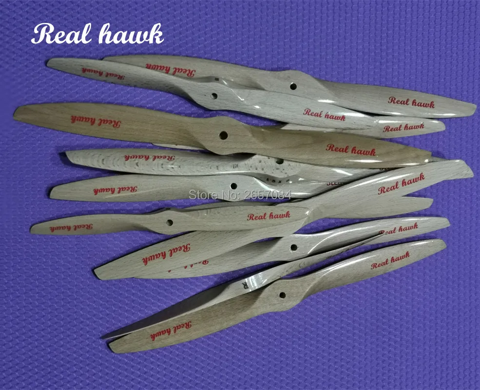 

CCW or CW Wooden /beech 17x6/17x7/17x8/17x10 Propeller High Efficiency For Airplane nitro engine free shipping