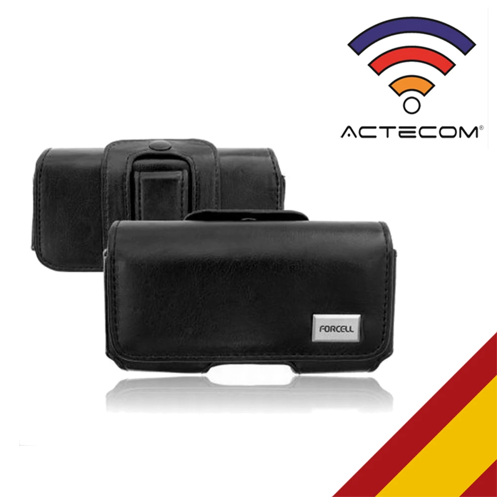 ACTECOM Funda Cinturon для Sony Xperia Z1 FORCELL Skin Negra Protector|Чехлы-портмоне| |