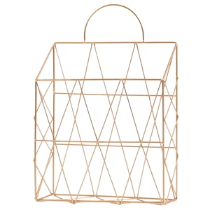 Подвесной держатель для журналов, настенный органайзер для газет, журналов, документов, металлическая полка, контейнер для хранения, 1 шт.