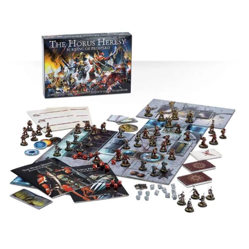 The Horus Heresy 2: Burning of Prospero (2 HQ 5 ades 10 MK3 Forbidden Army Silent Sisters) |