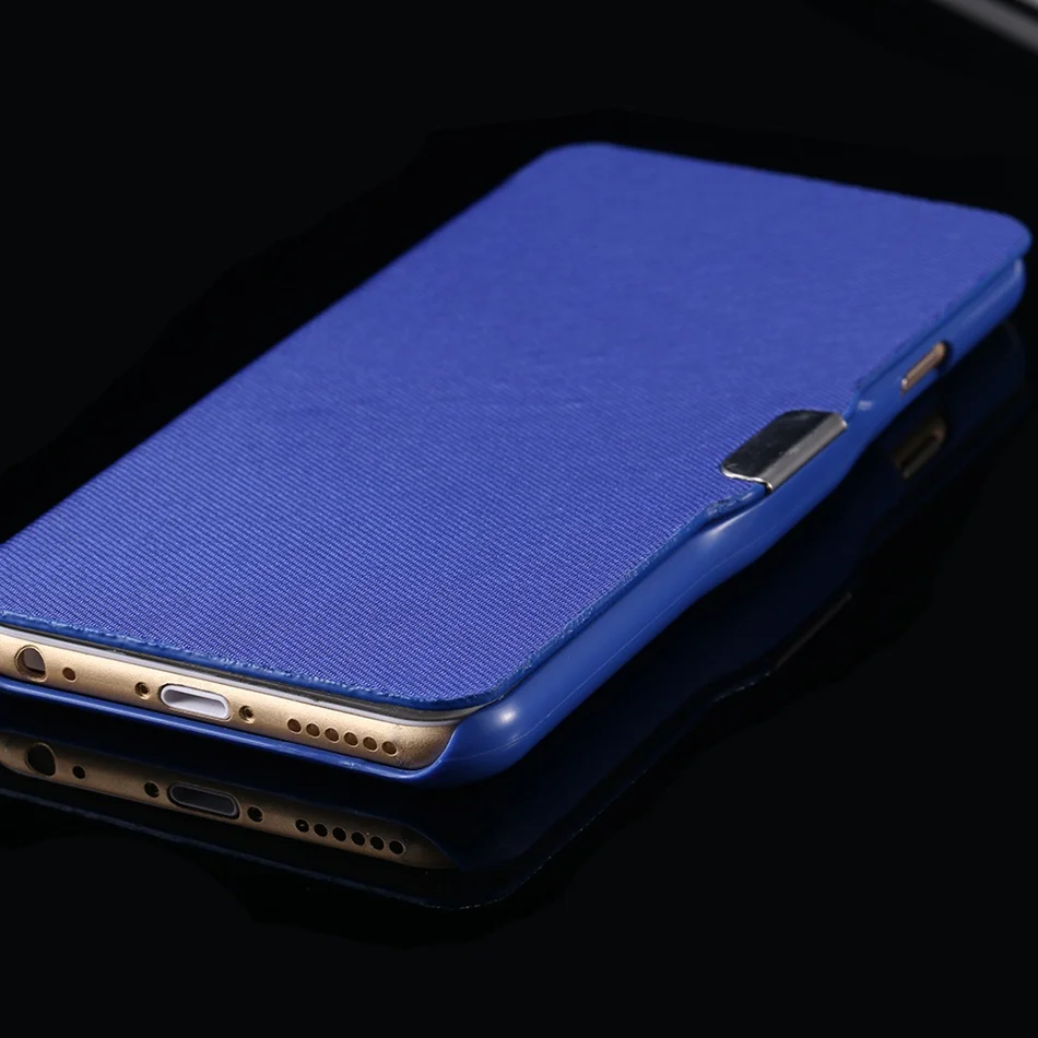 Магнитный чехол KISSCASE для iPhone 6 6S Plus чехлы телефонов 5C 5 5S SE ультра тонкий тканевый с