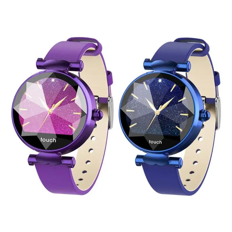 B80 Смарт-часы Для женщин женские для фитнеса трекер сердечный ритм измерять