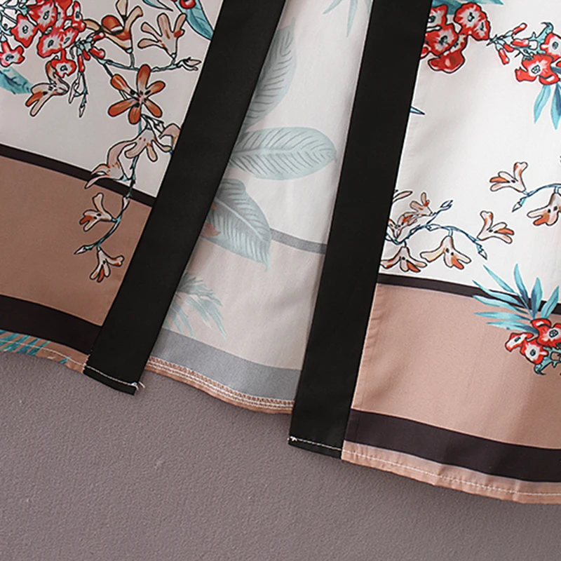 Womens Belt Bandage Shawl Print Kimono Cardigan Top Cover Up Blouse Long Coat | Женская одежда