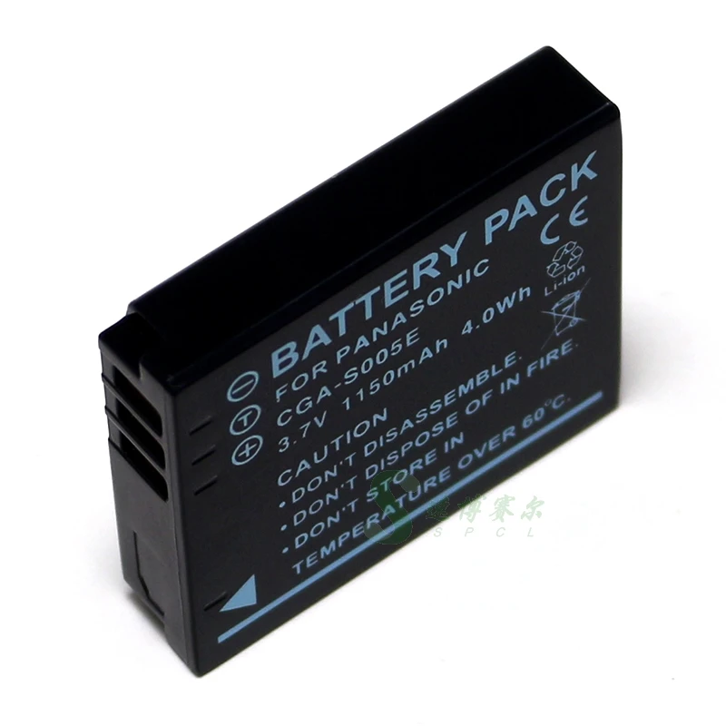 CGA S005E Аккумулятор для камеры Panasonic DMW BCC12 LX2 LX3 FX50 FX100 FX150 FX180 FX3 FX8 FX9 FX10 FX12 FX01 FX07 FS1