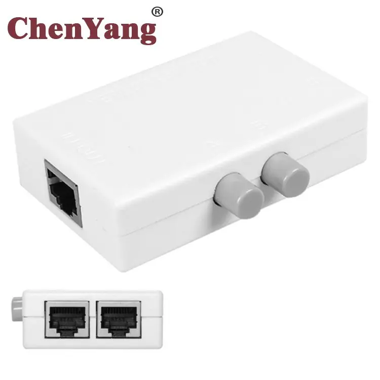 Сетевой коммутатор Xiwai STP UTP 2 в 1 выход порта RJ45 LAN CAT селектор внутренний и внешний