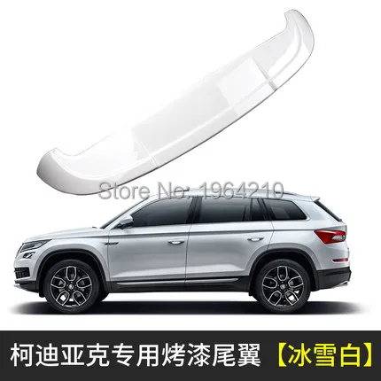 Подходит для Skoda Kodiaq 2017 2018 2019 Новинка внешний задний спойлер из АБС пластика