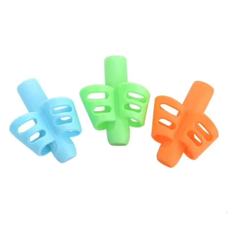 

3pcs Children Writing Pencil Holder Kids Learning Practise Pen Aid Grip Posture Correction Device