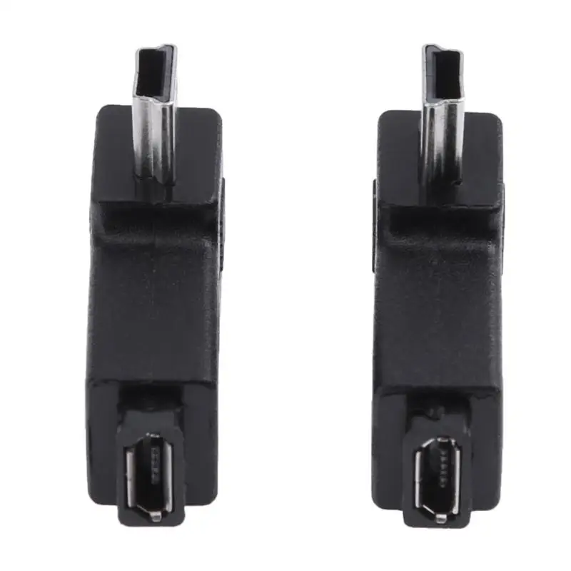2 шт 90 градусов Micro USB Женский к Mini Мужской адаптер разъем| |