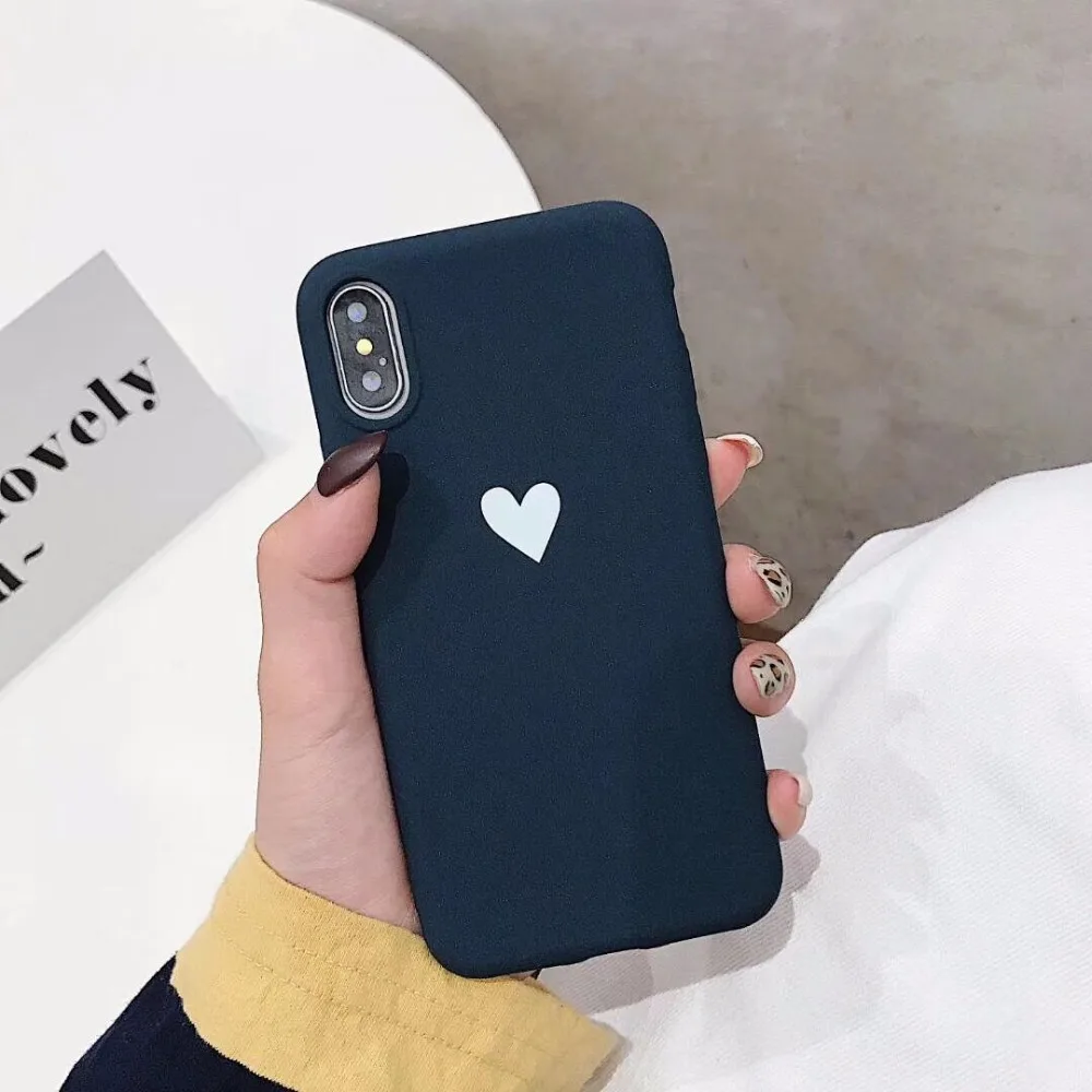 OUKAIXI Love simple style Case for xiaomi mi4 mi5 mi5s caseFrosted drop Phone 5x mi6 mi6x mi8 mi8se 5splus cases |