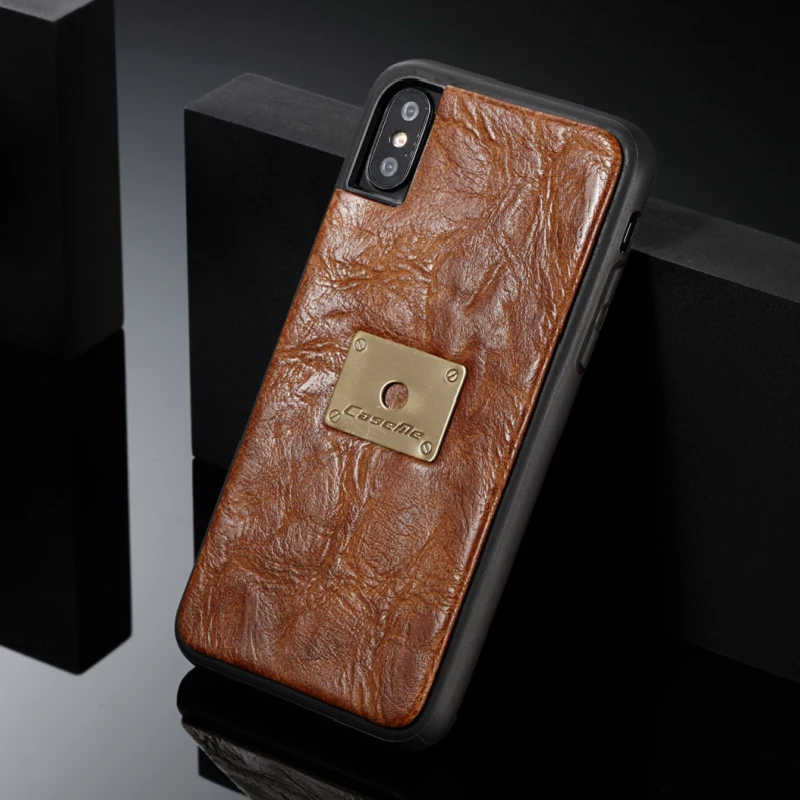 Чехол для iPhone X XS 6 7 S iphone 8 plus Роскошный чехол-портмоне в ретро-стиле из