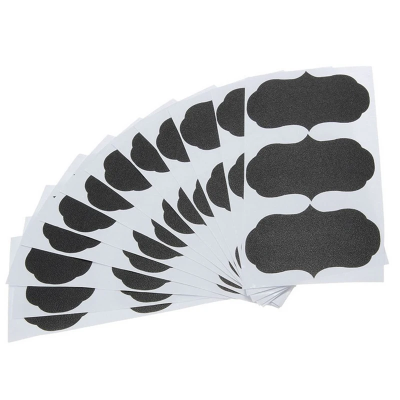 36 шт./компл. Доска стикер ремесло кухонные банки Органайзер этикетки доска