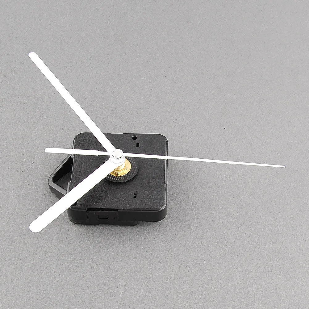 Тихие кварцевые белые стрелочные часы механизм запчасти полезные DIY необходимые