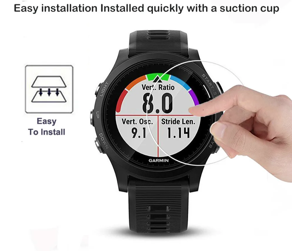 2 шт./лот для Garmin Forerunner 935 закаленное стекло защиты экрана 9H 2.5D Premium LCD Защитная