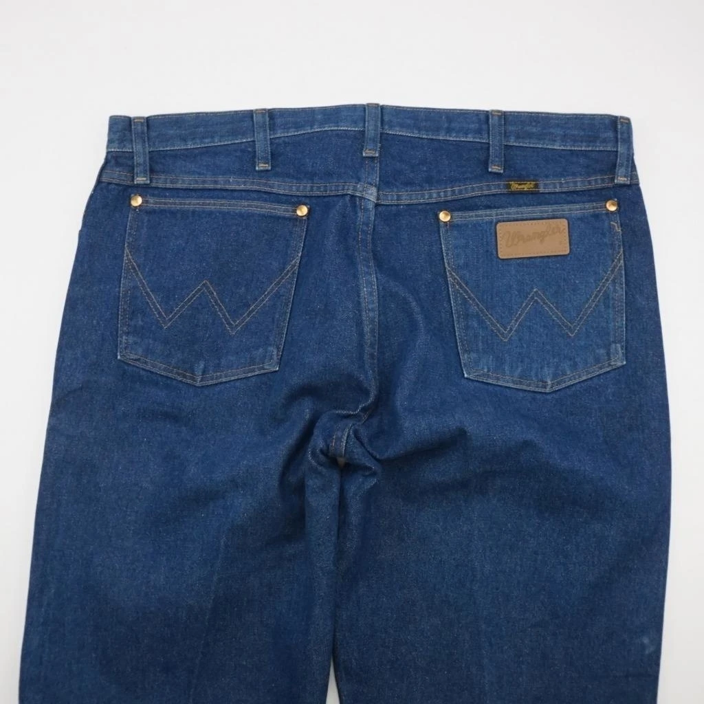 WRANGLER 13MWZ оригинальный Fit ковбой вырезать джинсы Drk мыть джинсовые мужские