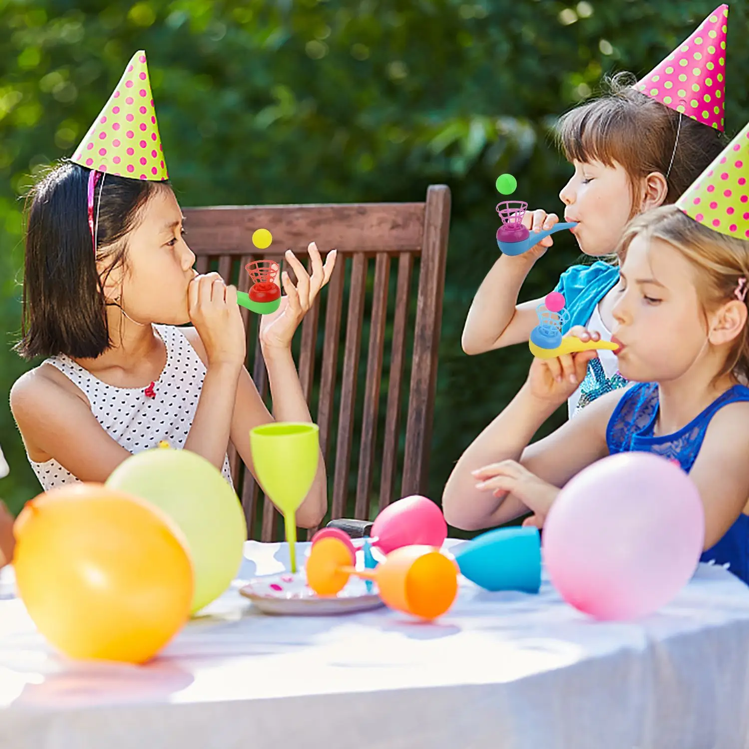 12 шт. милая маленькая игрушка табак труба дуя мяч ностальгия подвесной шар