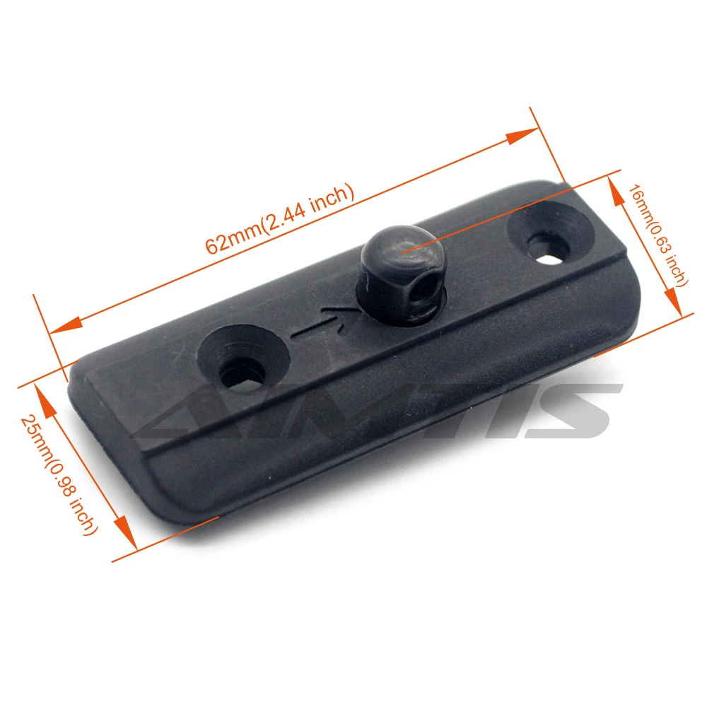 AIMTIS 20 мм KeyMod Слинг поворотный гвоздик в стиле Харриса переходник для наручной