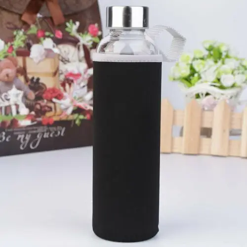 550ML Hiking Tour Insulate Glass Water Juice Lemon Bottle Drinking Home Cup Mug | Дом и сад