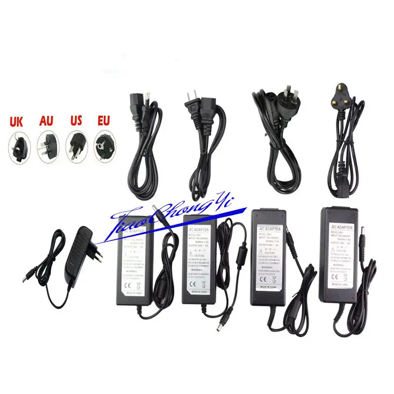 

AC 85-245V To DC 24V 1A 2A 3A 4A 5A 6A адаптер питания переключатель