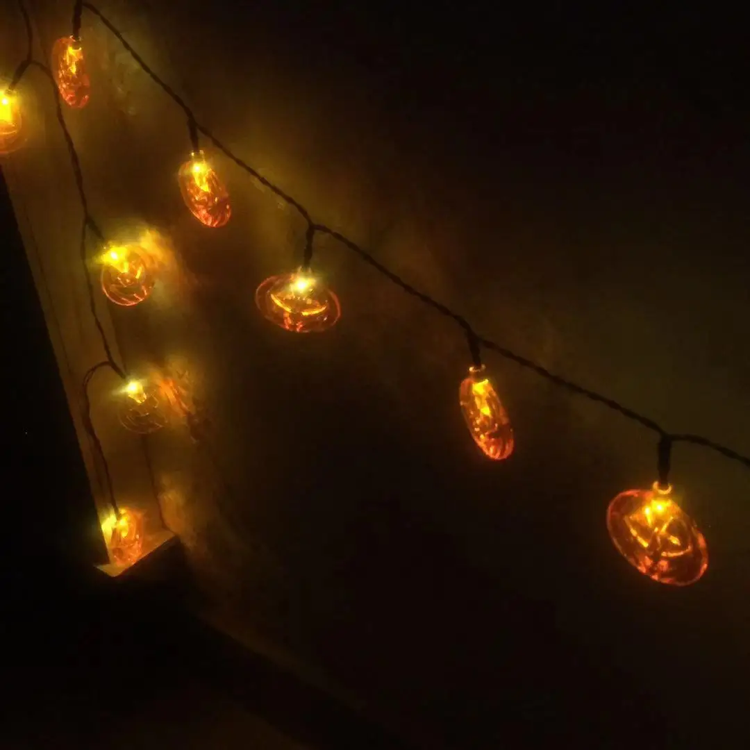 Светодиодная лампа для моделирования в виде тыквы на Хэллоуин Рождественские