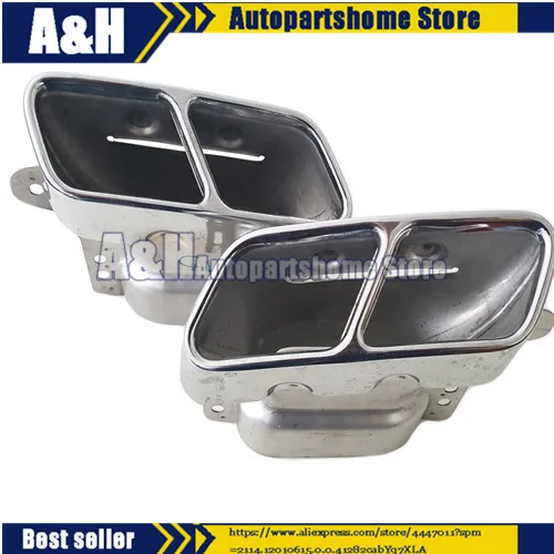 2 шт./компл. выхлопные трубы наконечники глушителя W251 R280 R300 R320 R350 R400 R500 R63 A2214901527 для