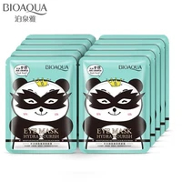 bioaqua black eye mask hydrating meticulous smooth fade dark circle eye bag anti wrinkles hydrating moist eyes mask 30g10pc