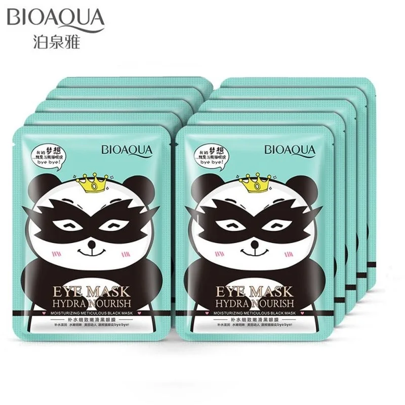 Увлажняющая маска для глаз BIOAQUA увлажняющая от Тёмных кругов и морщин 30 г * 10 шт. |