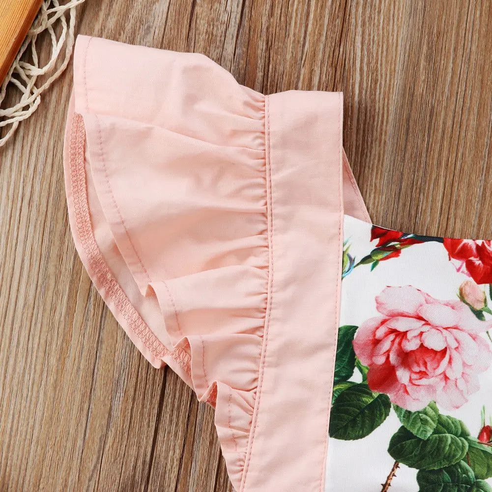 Emmababy/комплект из 2 предметов хлопковый комбинезон для новорожденных девочек