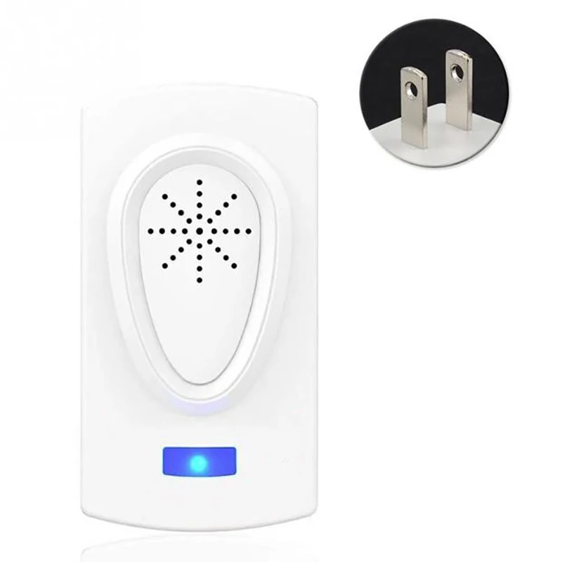 Promotion! Multi-Function Us Plug White Pest Repeller Electronic Ultrasonic Mouse Rat Mosquito Insect Rodent Control 2Pcs |