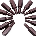 Сверла для отвертки T20 Torx, 12 шт., с магнитным шестигранным хвостовиком