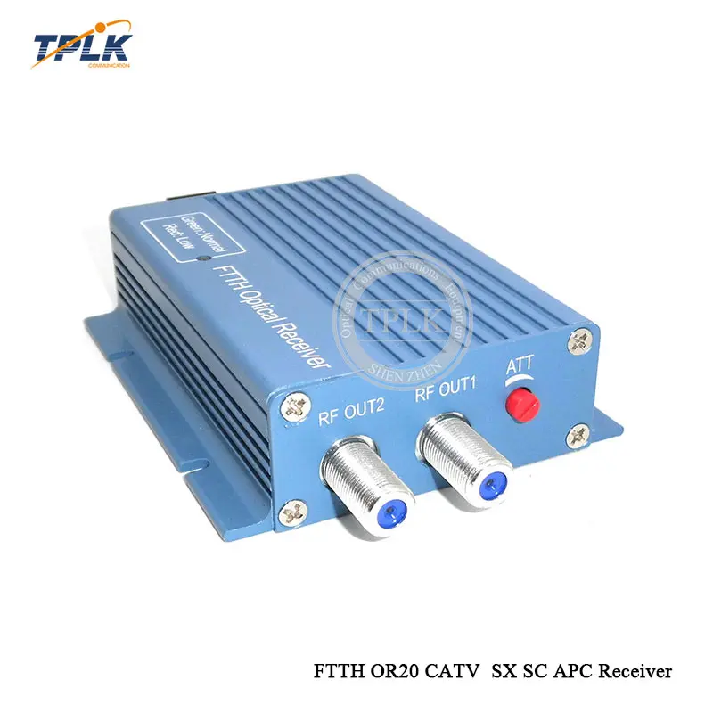 10 шт. FTTH OR20 CATV SX SC APC приемник с 2 выходными портами WDM волоконно-оптический