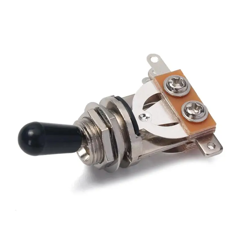 3-way Toggle Switch For Electric Guitar Pickup Selector Black Top | Спорт и развлечения