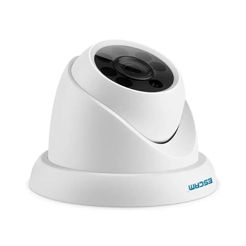 Escam Qh001 Onvif H.265 1080P P2P Ir Dome Wifi Ip камера с функцией интеллектуального анализа 3D