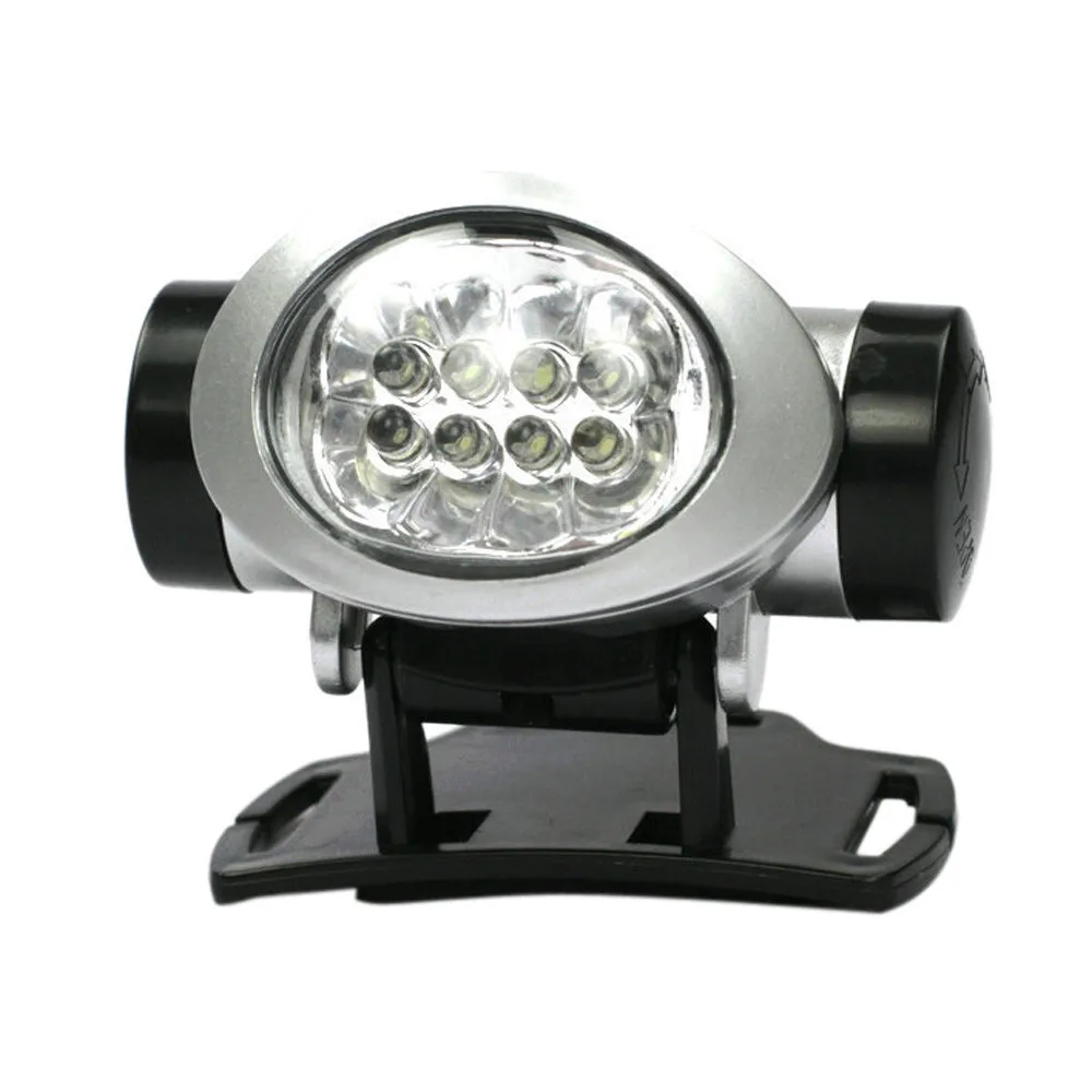 YHINT 8 led головной свет Открытый Рыбалка налобный фонарь фонарик для кемпинга фара |